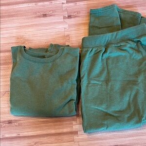 Cozy Green Loungewear Set